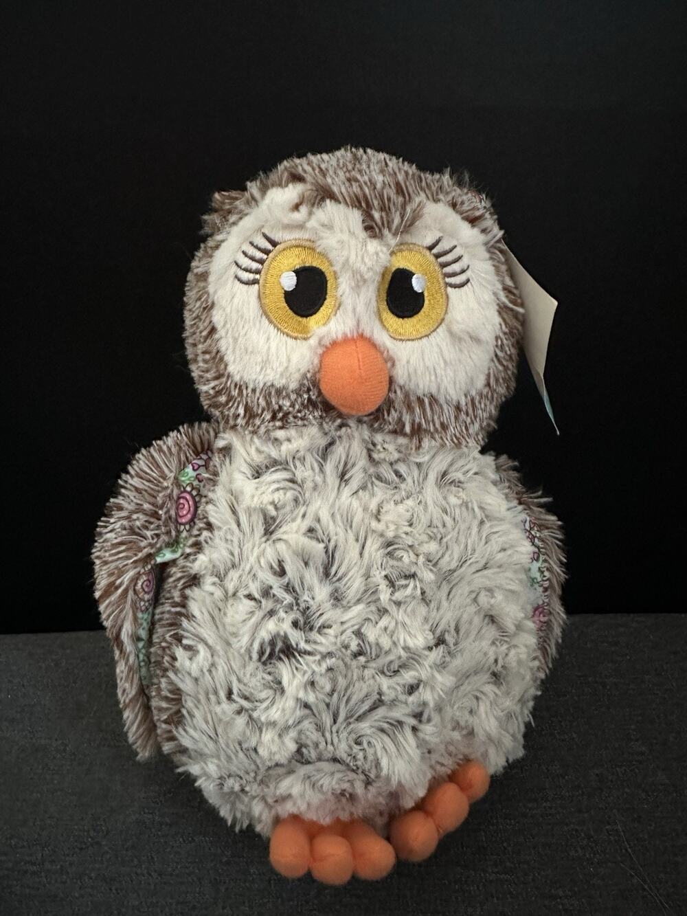 Girl Scouts 100 Years Cookie Anniversary Owl Plush Little Brownie Bakers 11”